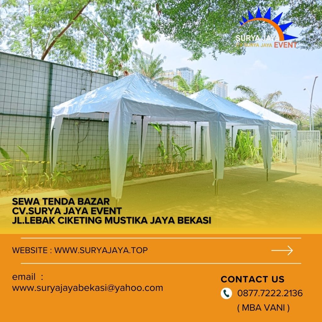 Rental Tenda Bazar East Jakarta Industrial Park Siap Kirim