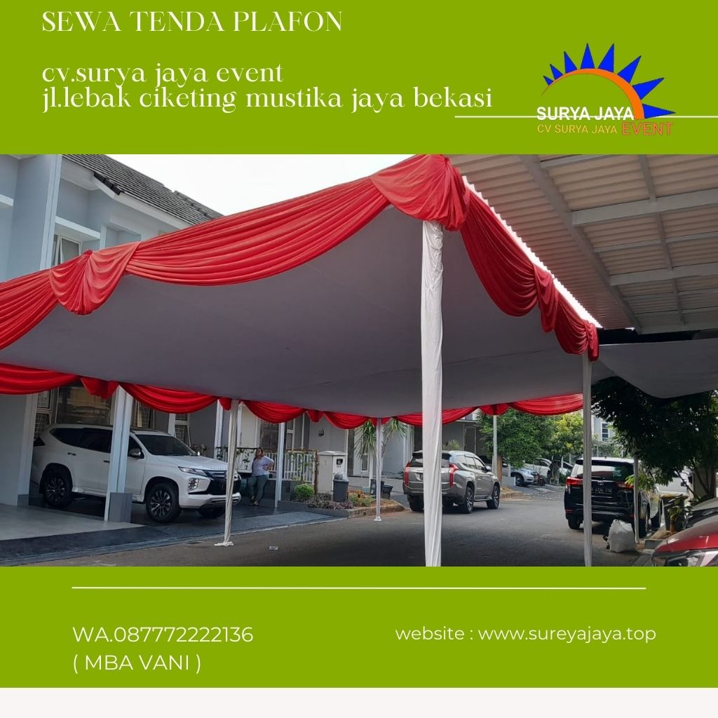 Rental Tenda Plafon Di Kawasan Industri Mitra Karawang