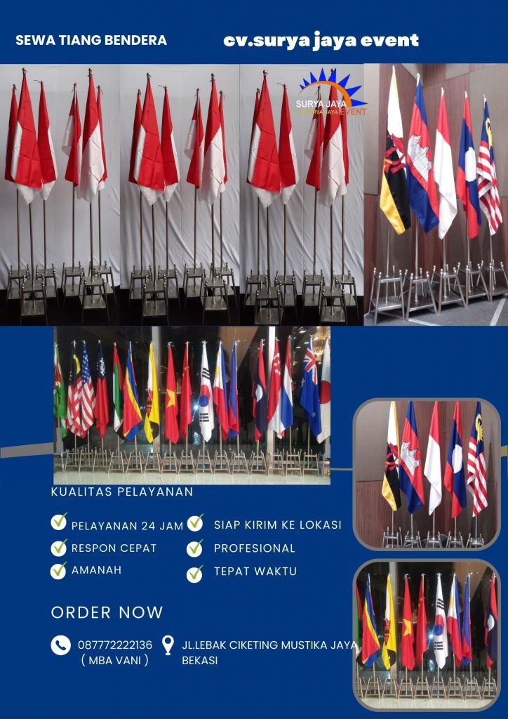 Rental Tiang Bendera Di Cibinong Center Industrial Estate Bogor