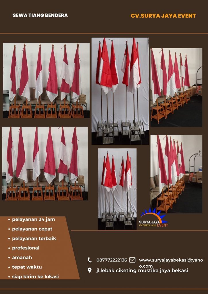 Rental Tiang Bendera Di Cibinong Center Industrial Estate Bogor