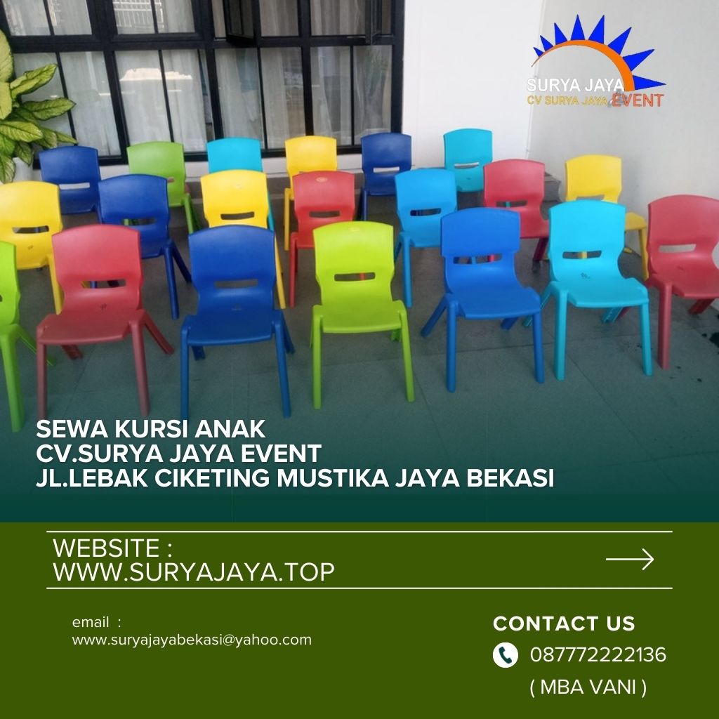 Sewa Kursi Anak Di International Industrial Estate Bekasi