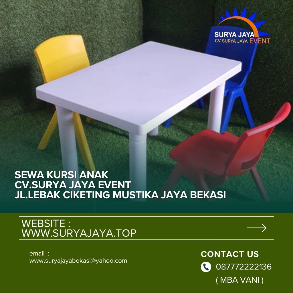 Sewa Kursi Anak Di International Industrial Estate Bekasi