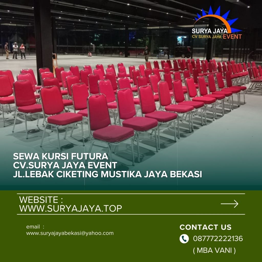 Sewa Kursi Futura Industri Terpadu Indonesia China Kabupaten Bekasi