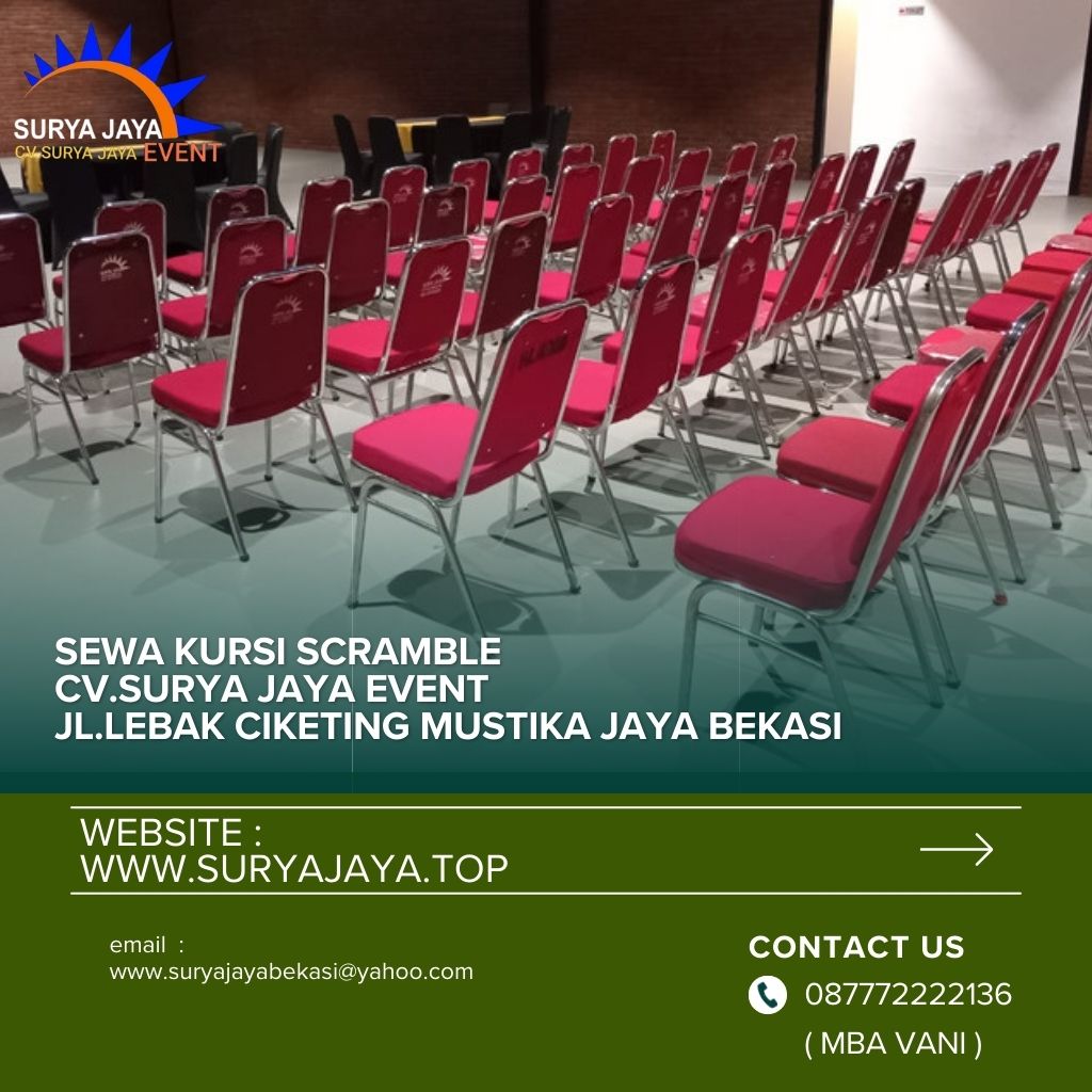 Sewa Kursi Futura Industri Terpadu Indonesia China Kabupaten Bekasi