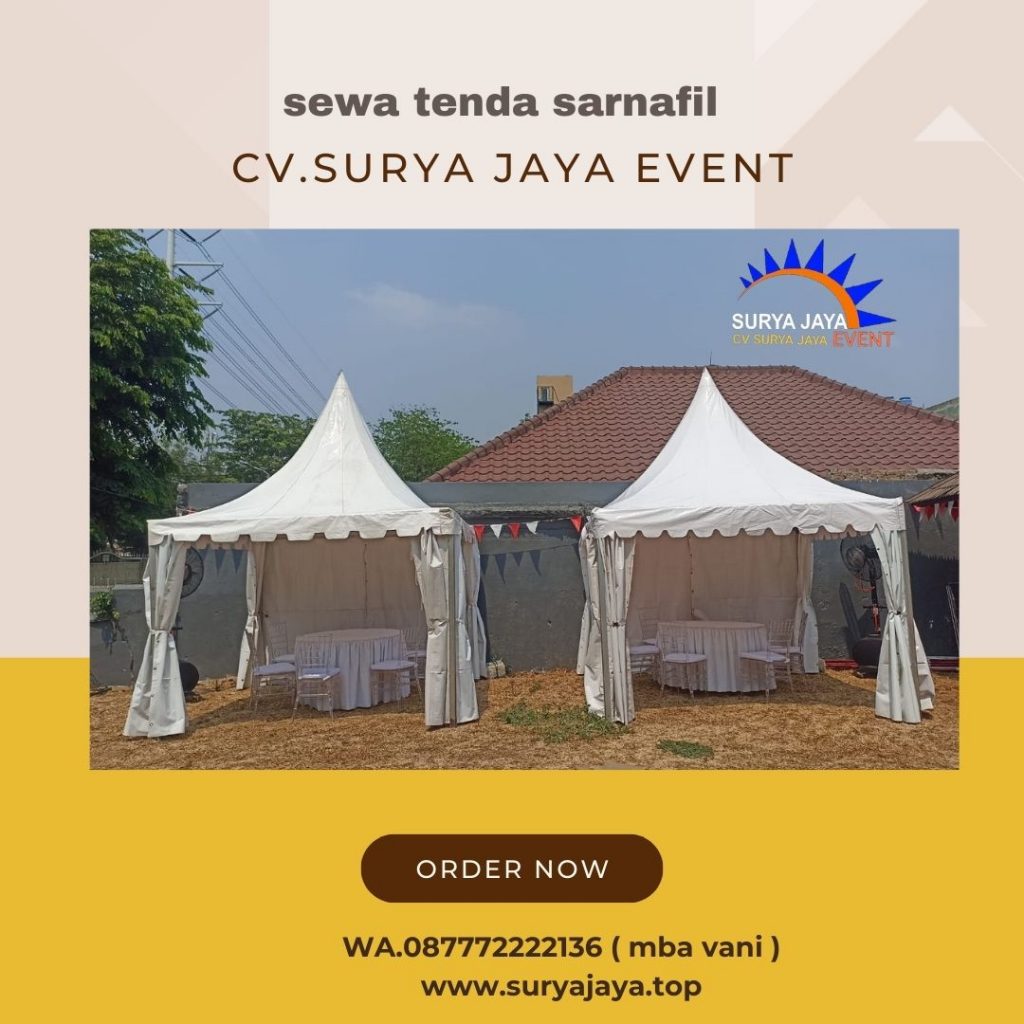 Rental Tenda Sarnafil Di Jakarta Pusat Siap Bongkar Pasang