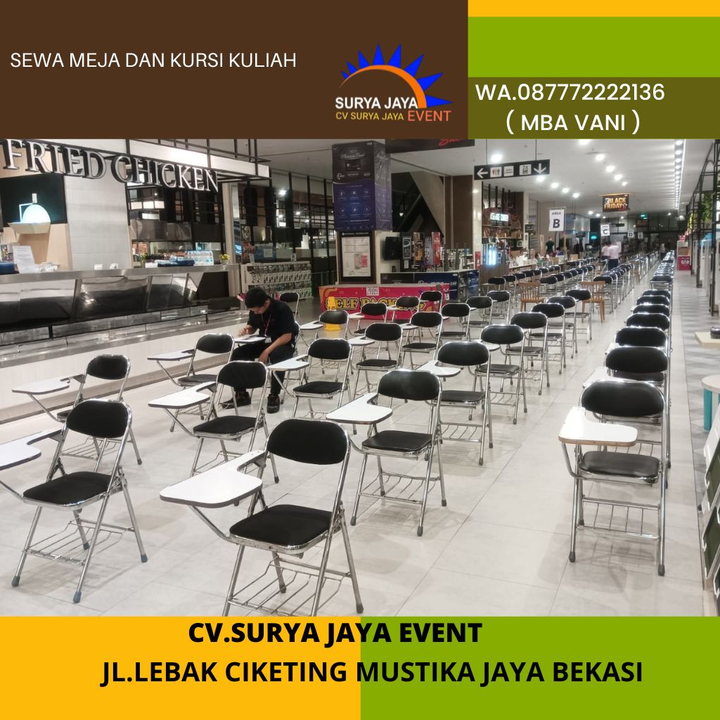Sewa Meja Dan Kursi Kuliah Jakarta