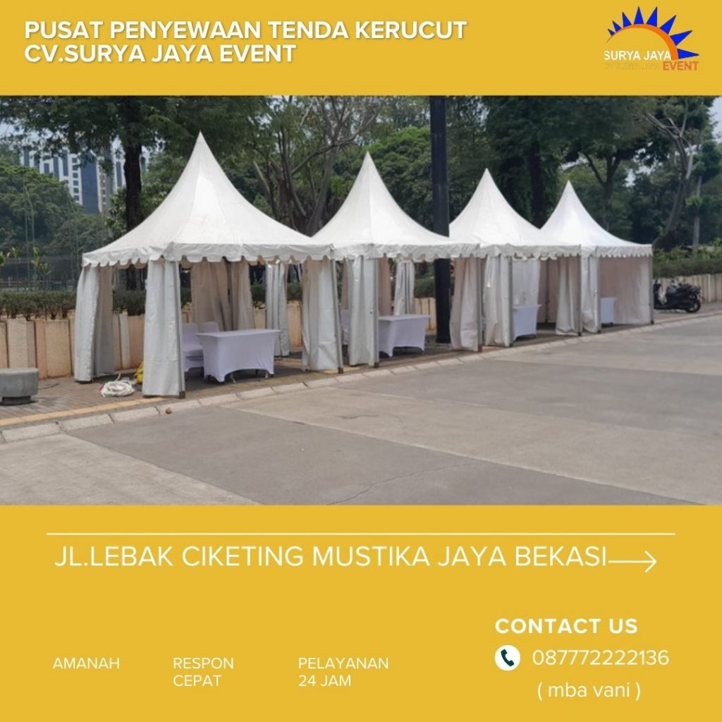 Gudang Sewa Tenda Murah Untuk Pameran 2024 Jakarta