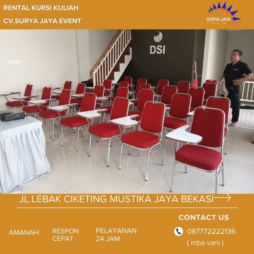 Rental Kursi Kuliah Harga Terbaru 2024 Jakarta 