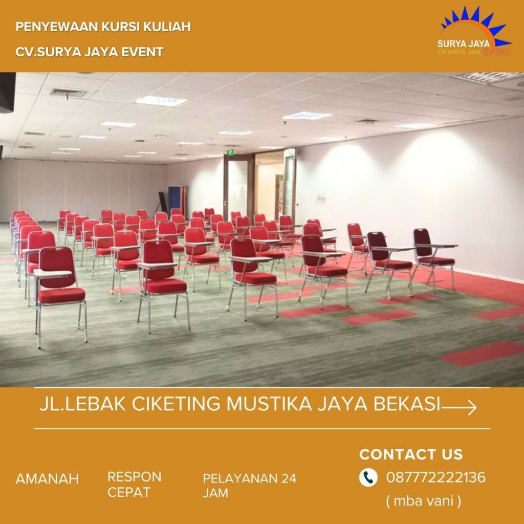 Rental Kursi Kuliah Harga Terbaru 2024 Jakarta 