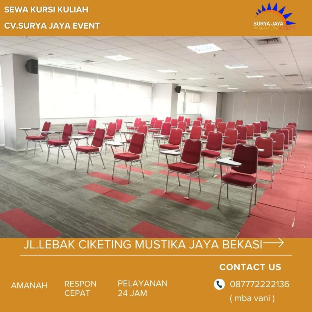 Rental Kursi Kuliah Harga Terbaru 2024 Jakarta 
