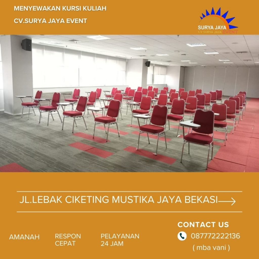 Rental Kursi Kuliah Harga Terbaru 2024 Jakarta 