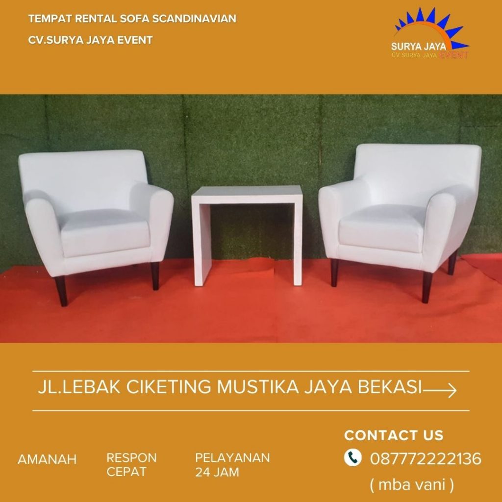 Layanan Sewa Sofa Untuk Event Harga Teranyar 2024 Jakarta
