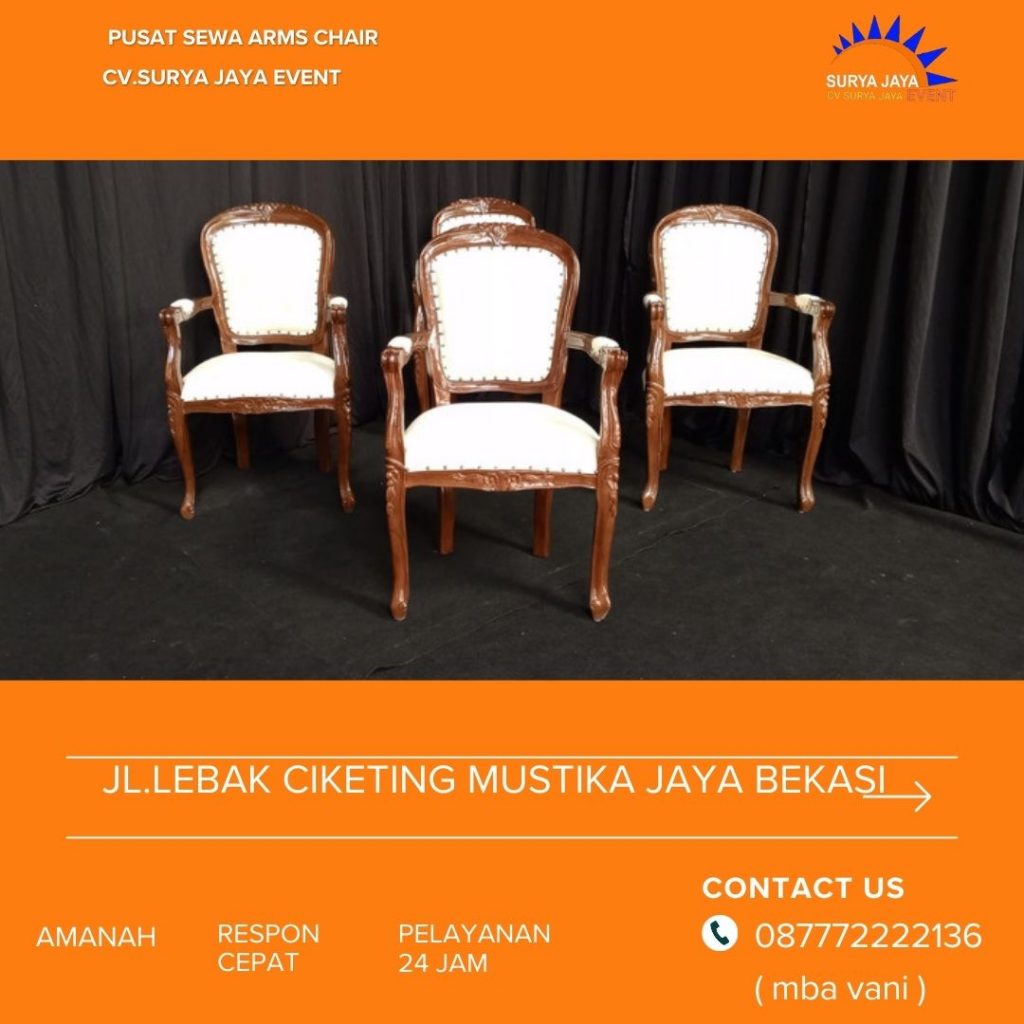 Sewa Arms Chair Kayu Terbaik Di Jakarta Layanan 24 Jam