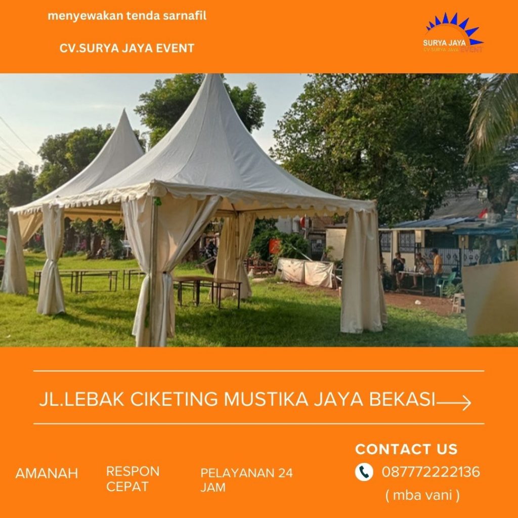 Sewa Tenda Sarnafil Terdekat Di Jakarta