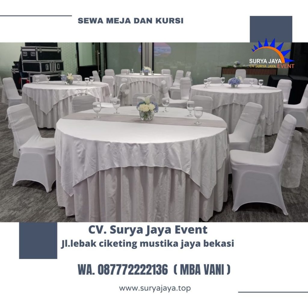 Sewa Meja Kursi Event Ramadhan 2024 Di Jakarta