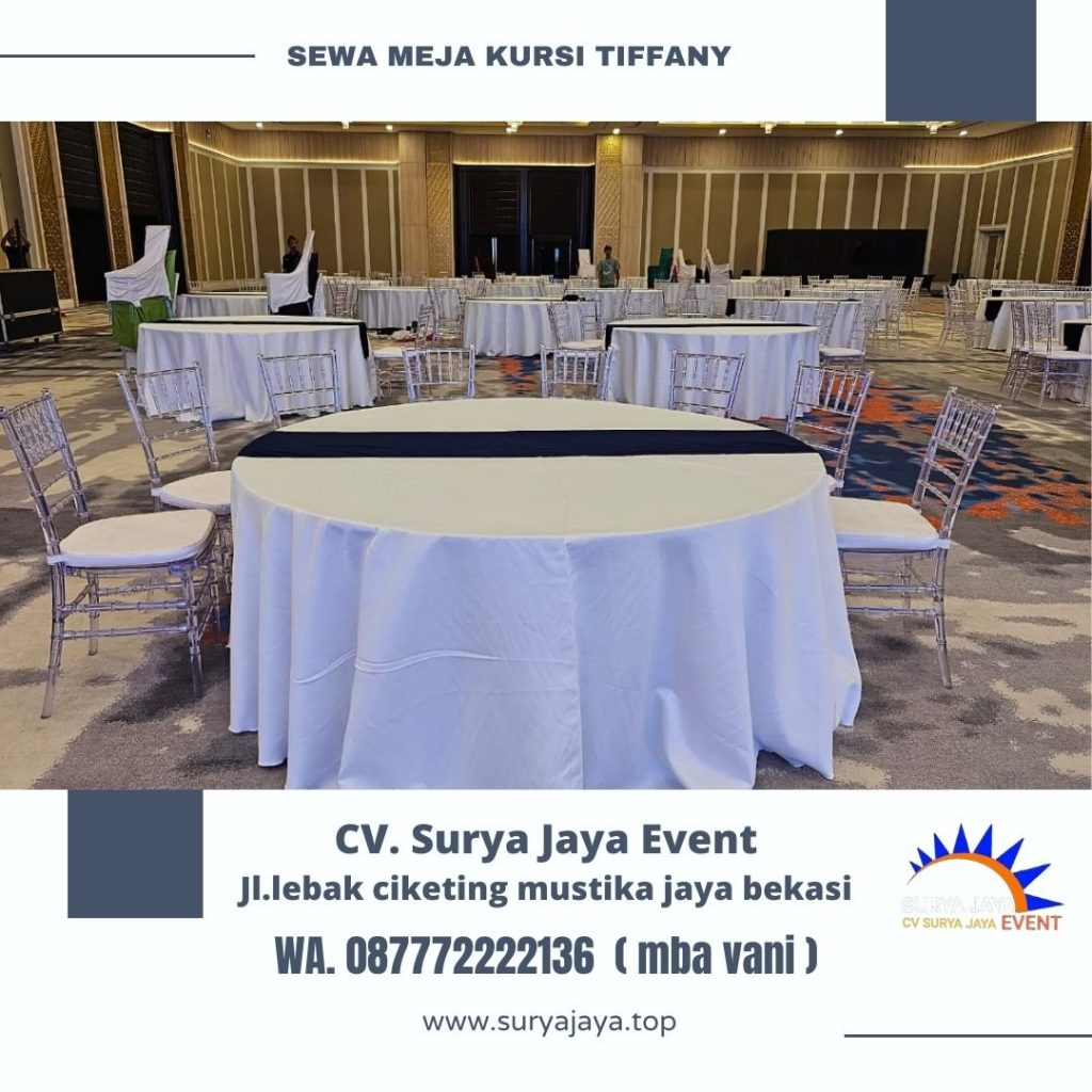 Sewa Meja Kursi Untuk Keperluan Acara Bukber Ramadhan Di Jakarta