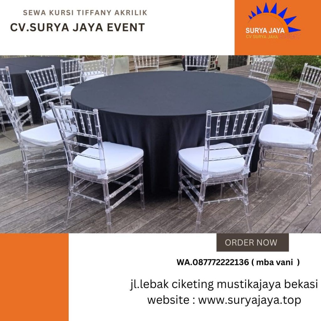 Sewa Kursi Tiffany Di Pademangan Barat Pademangan Jakarta Utara