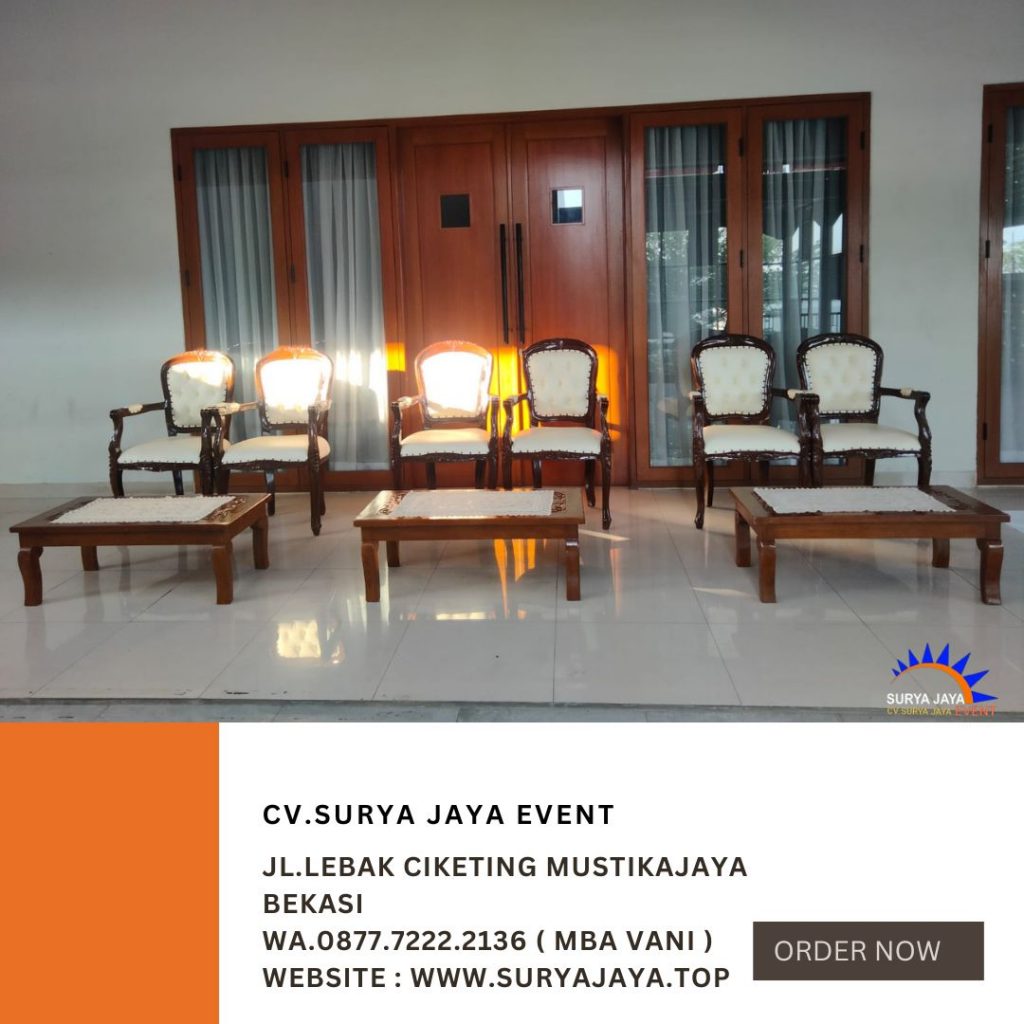 Sewa Kursi Vip Type Terbaru Area Terdekat Jakarta