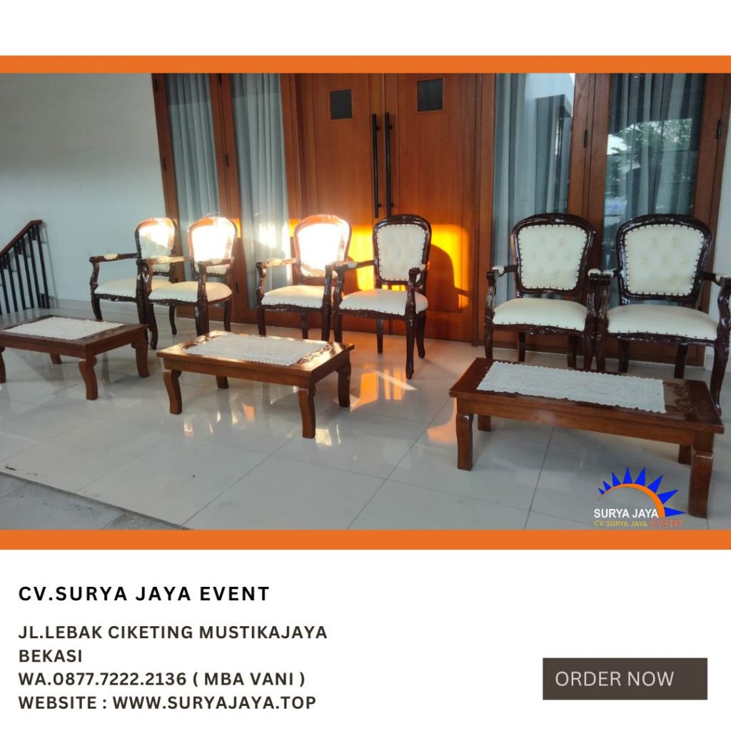 Sewa Kursi Vip Type Terbaru Area Terdekat Jakarta