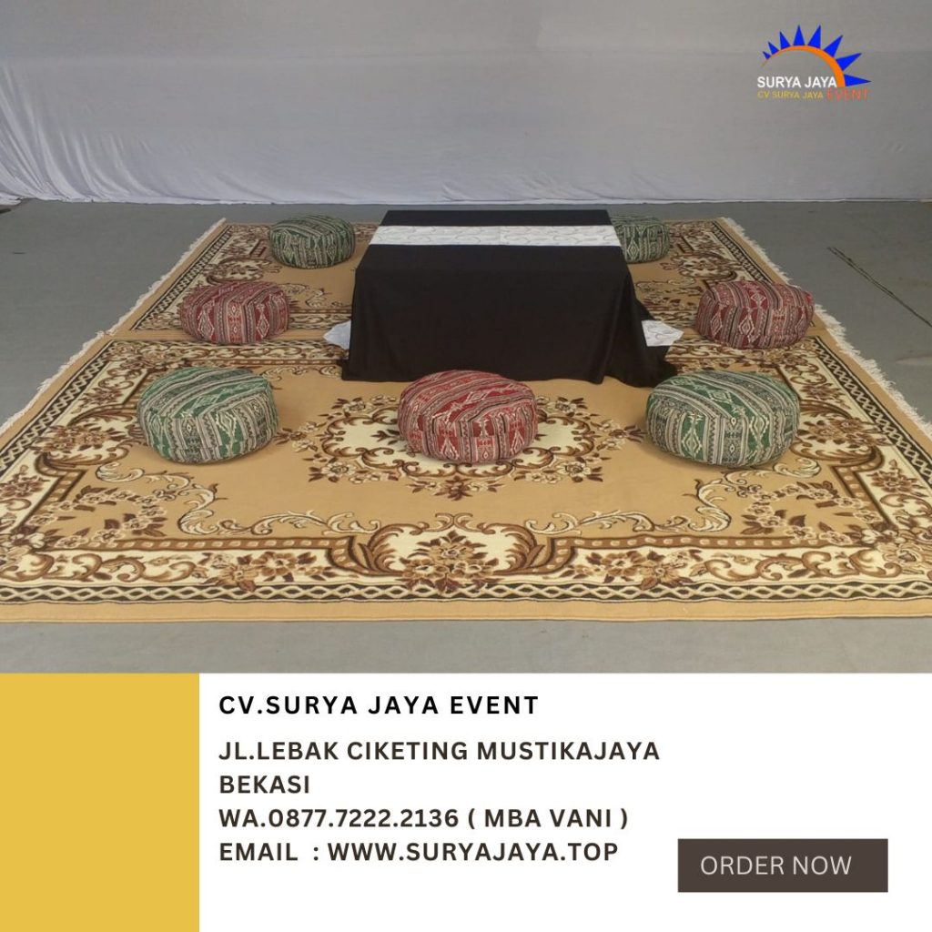 Sewa Meja Lesehan Untuk Acara Bukber Ramadhan Di Jakarta Harga Murah