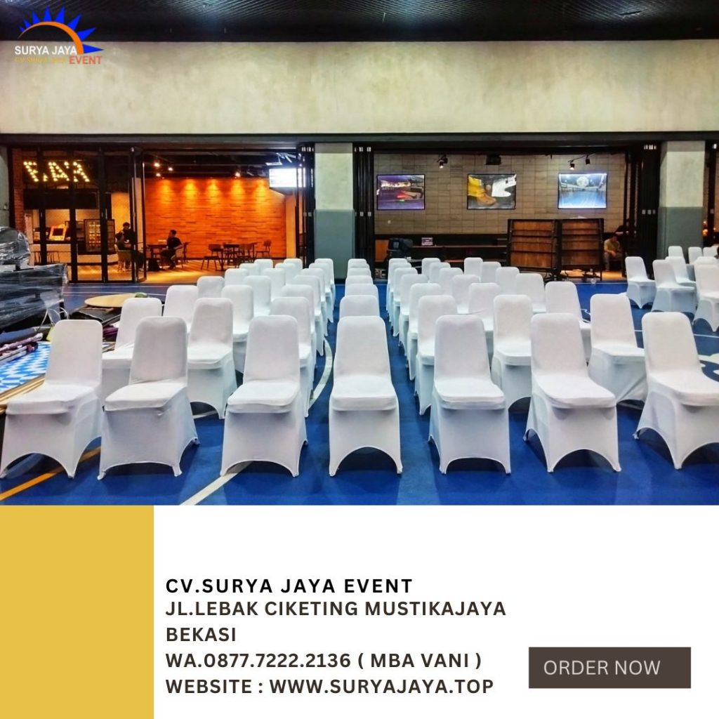 Sewa Sofa Oval Dan Kursi Futura Cover Putih di Jakarta