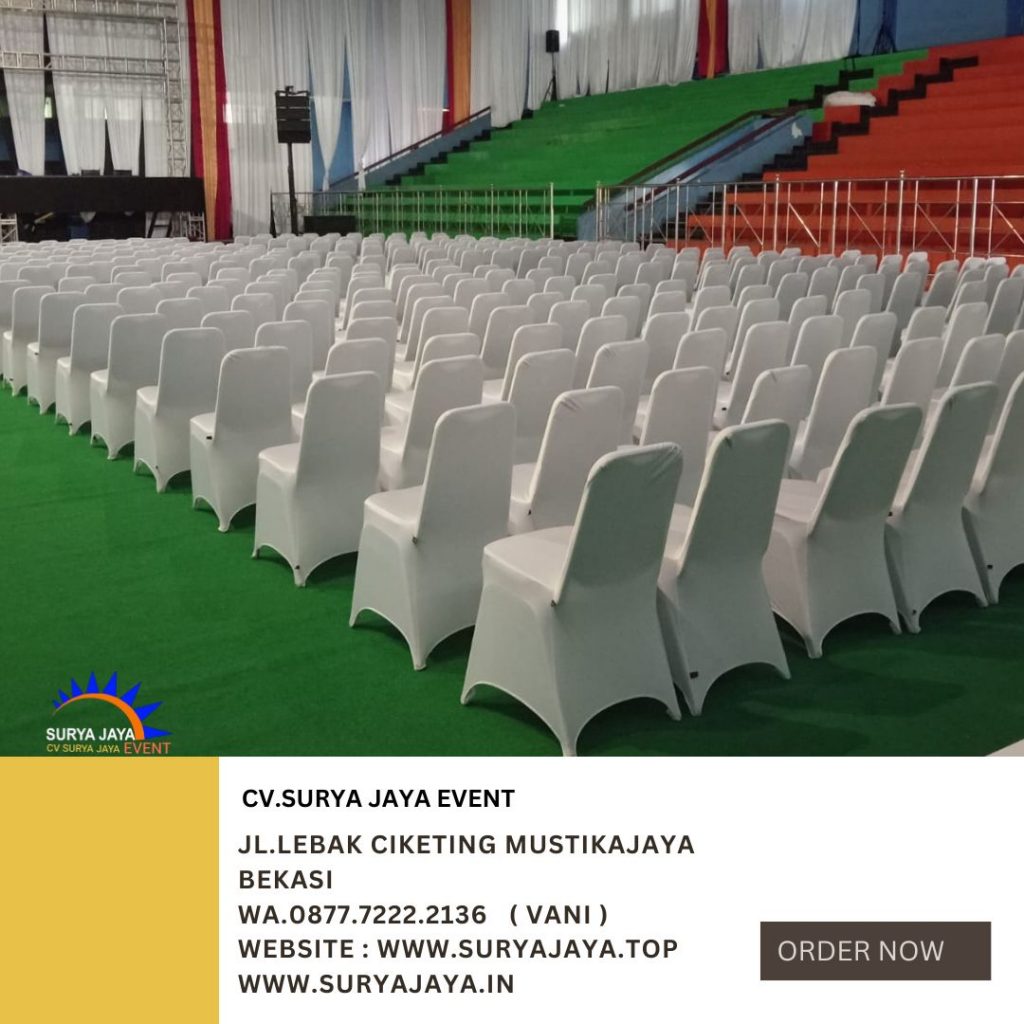 Sewa Sofa Oval Dan Kursi Futura Cover Putih di Jakarta