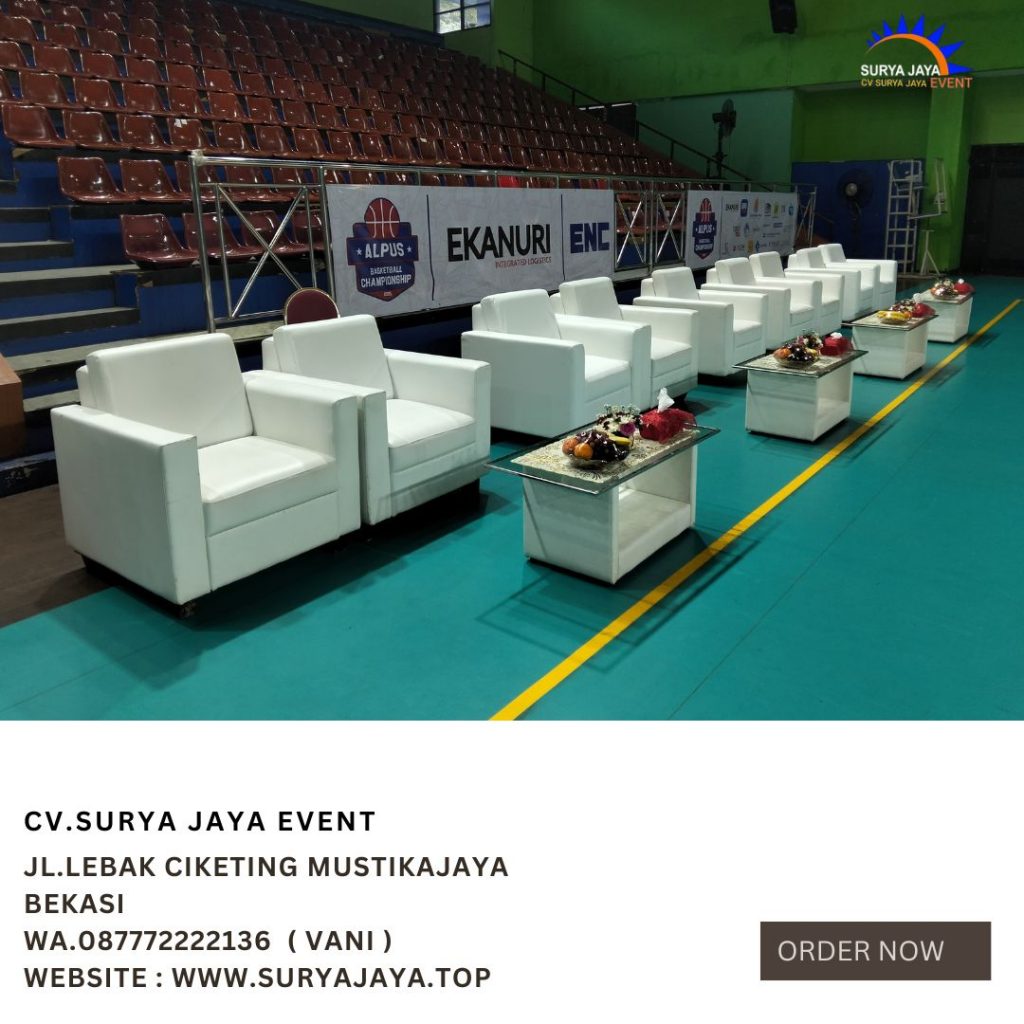 Pusat Sewa Sofa Dan Meja VIP Untuk Event Area Jakarta 