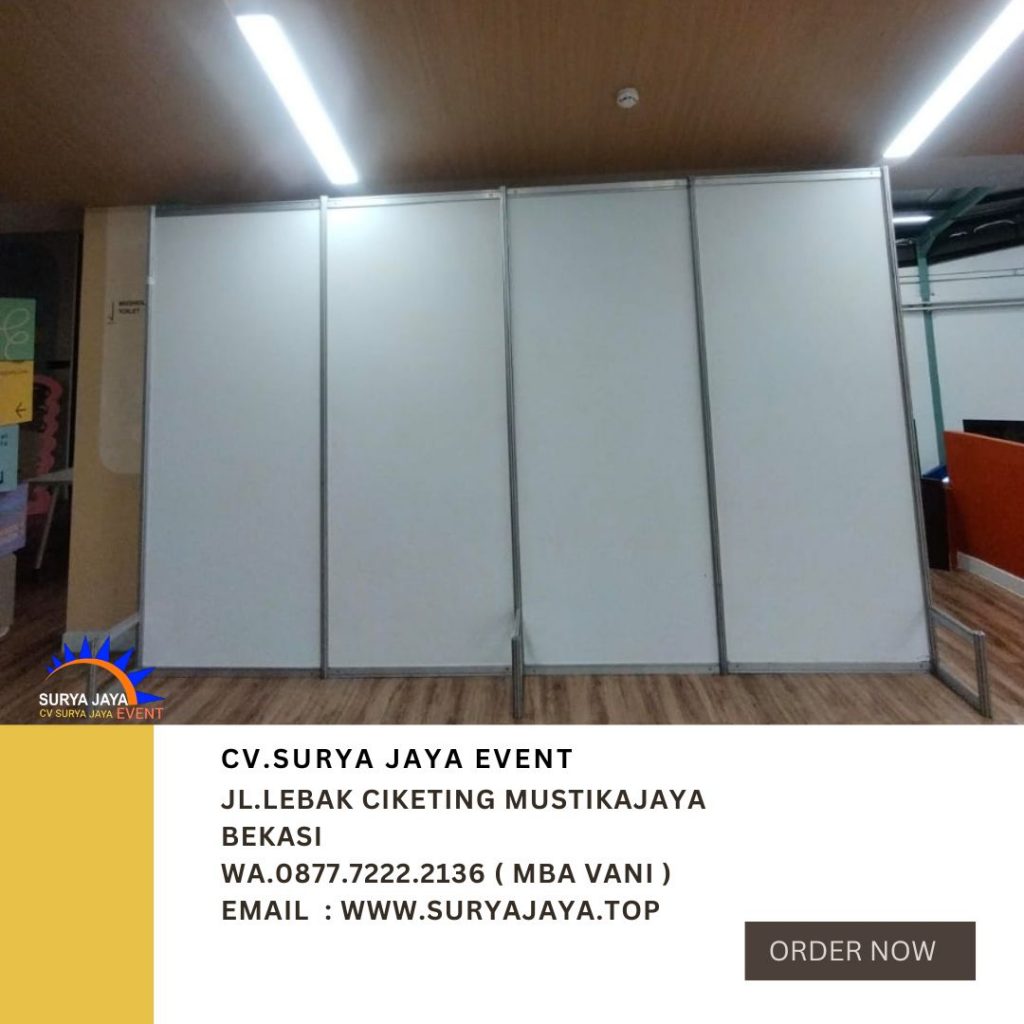 Sewa Ruang Partisi Putih Type R8 Di Jakarta