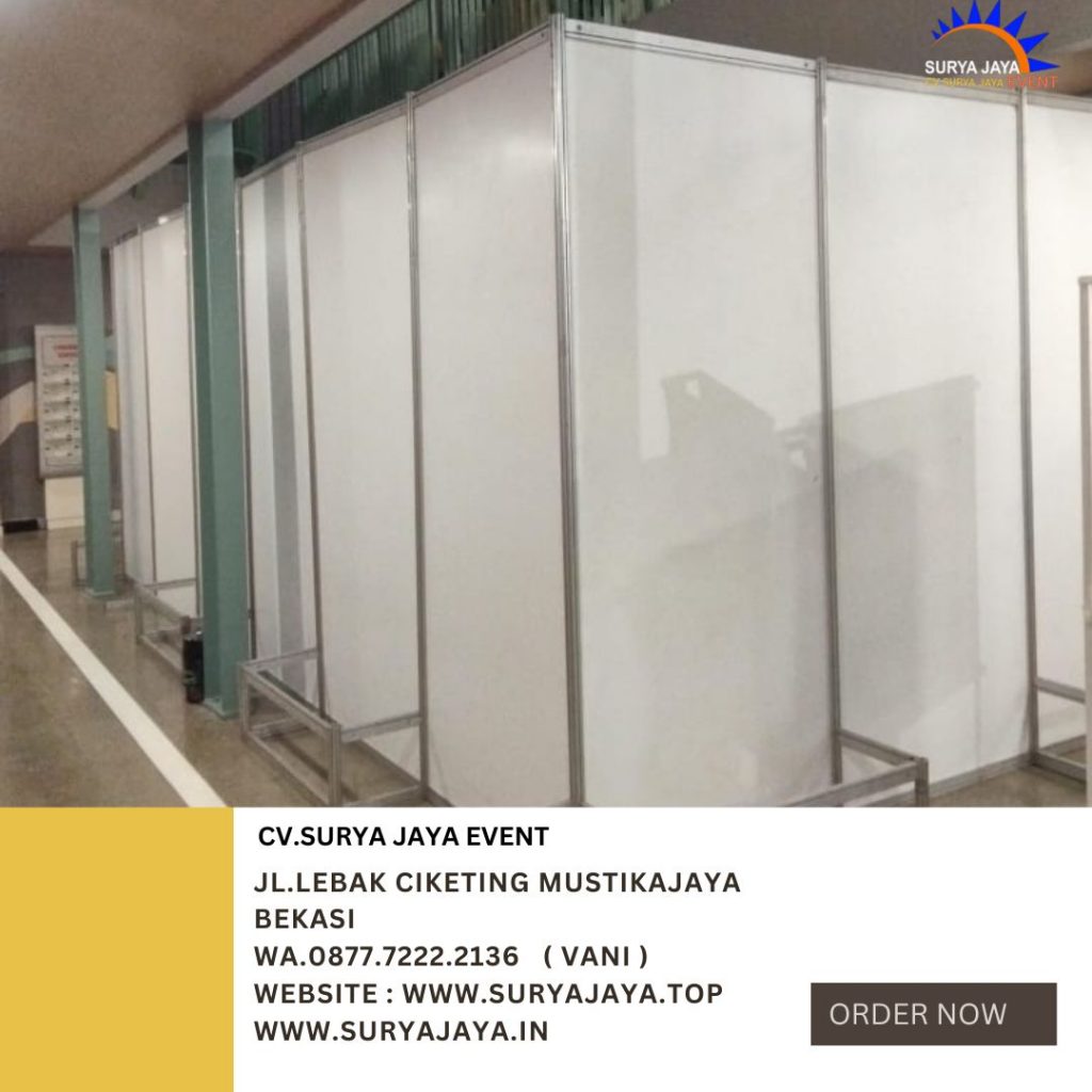 Sewa Ruang Partisi Putih Type R8 Di Jakarta