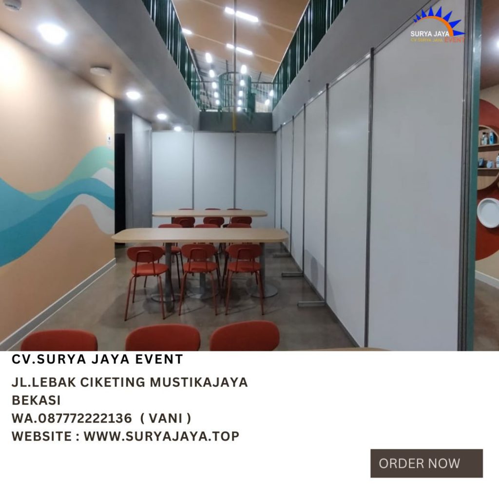 Sewa Ruang Partisi Putih Type R8 Di Jakarta
