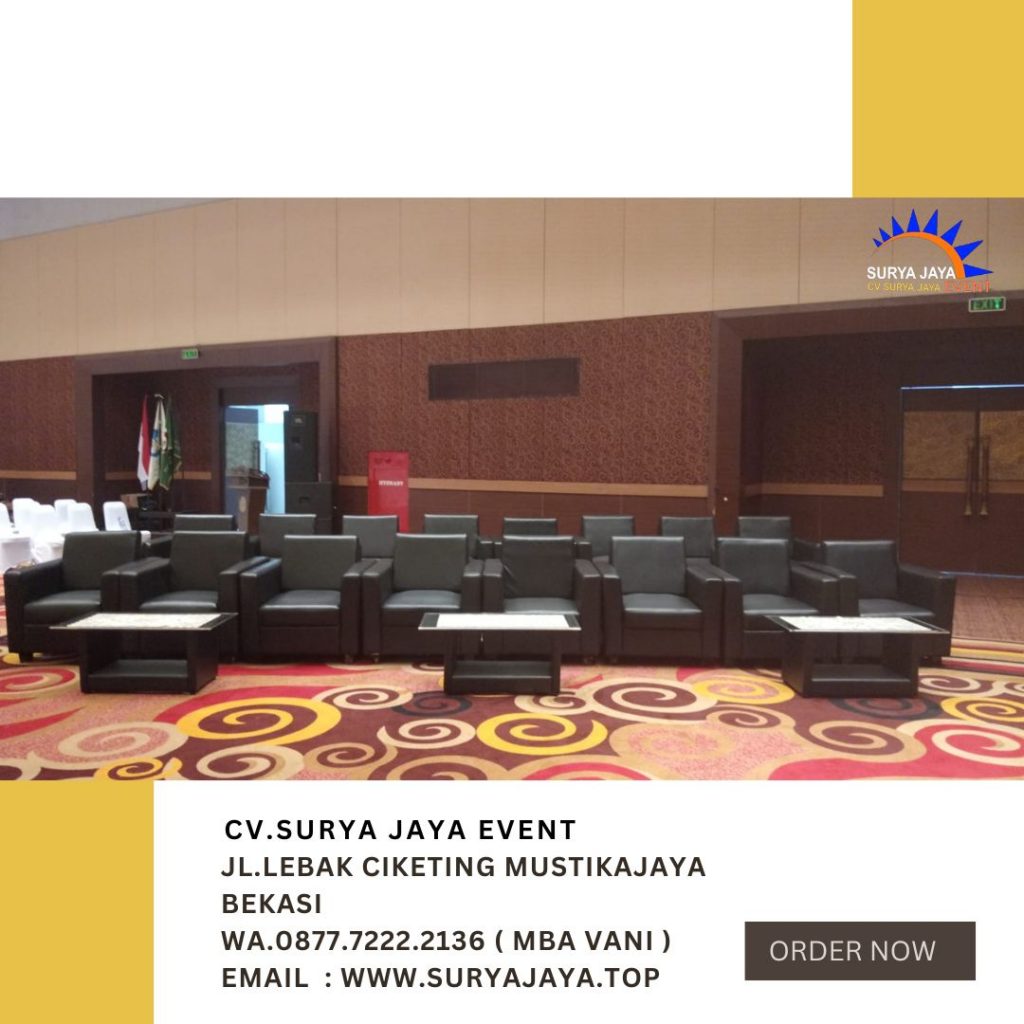 Sewa Sofa Untuk Event Area Jakarta Dan Sekitarnya