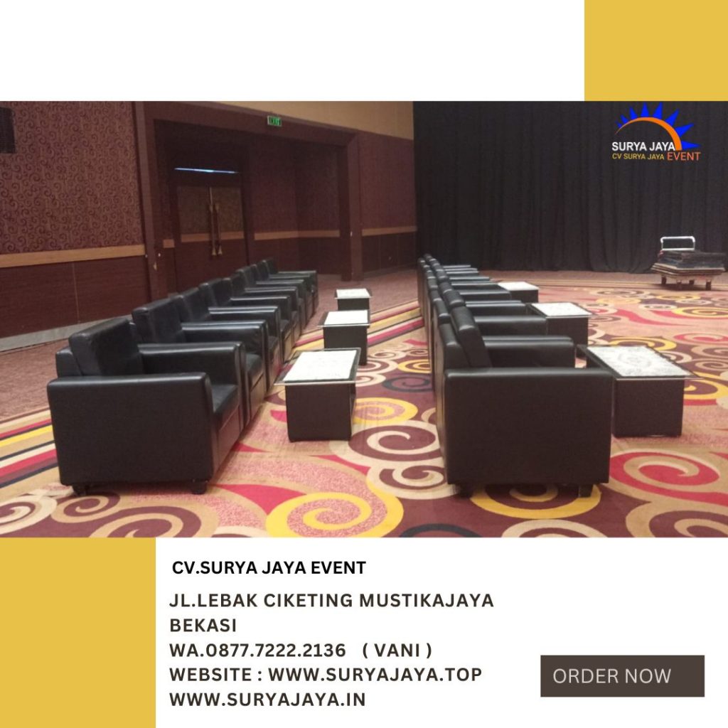 Sewa Sofa Untuk Event Area Jakarta Dan Sekitarnya