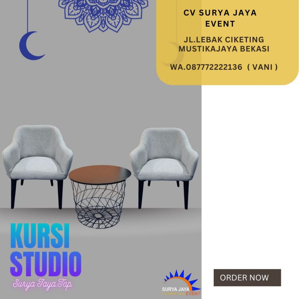 Sewa Sofa atau Kursi Studio di Jakarta