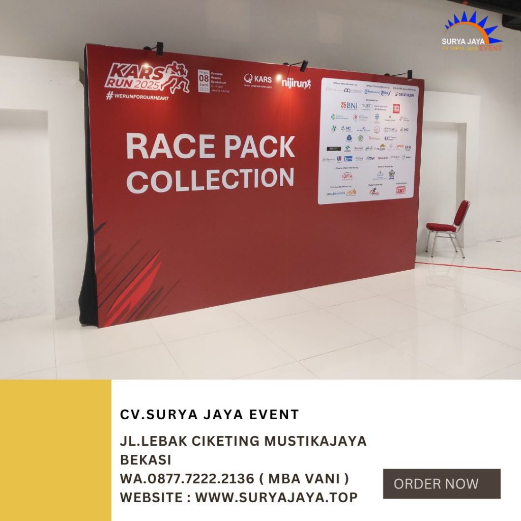 Melayani Sewa Backdrop Event Decathlon Mall Taman Anggrek Jakarta Barat