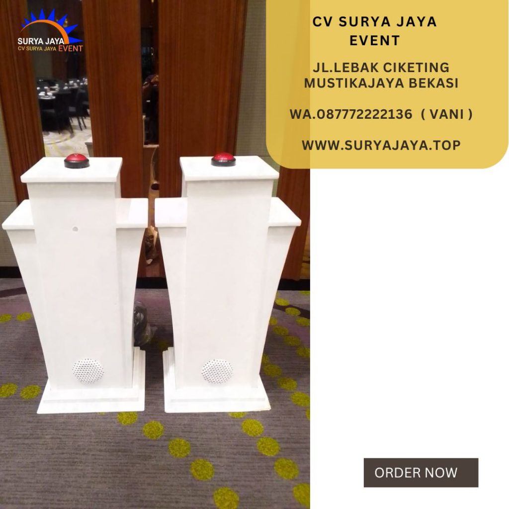 Rental Podium Sirine Peresmian Di Jakarta Layanan 24 Jam
