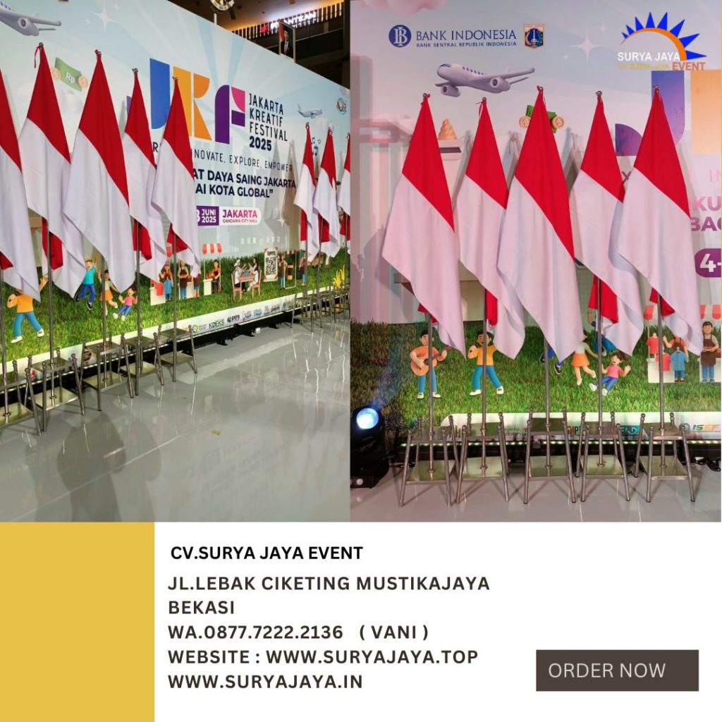 Rental Tiang Bendera Stainless Kualitas Bagus Dan Murah Di Jakarta