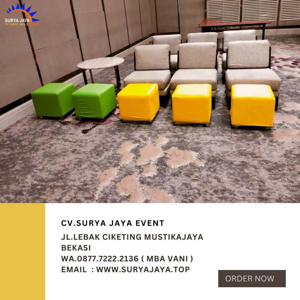 Sewa Puff Single Warna-warni Jakarta