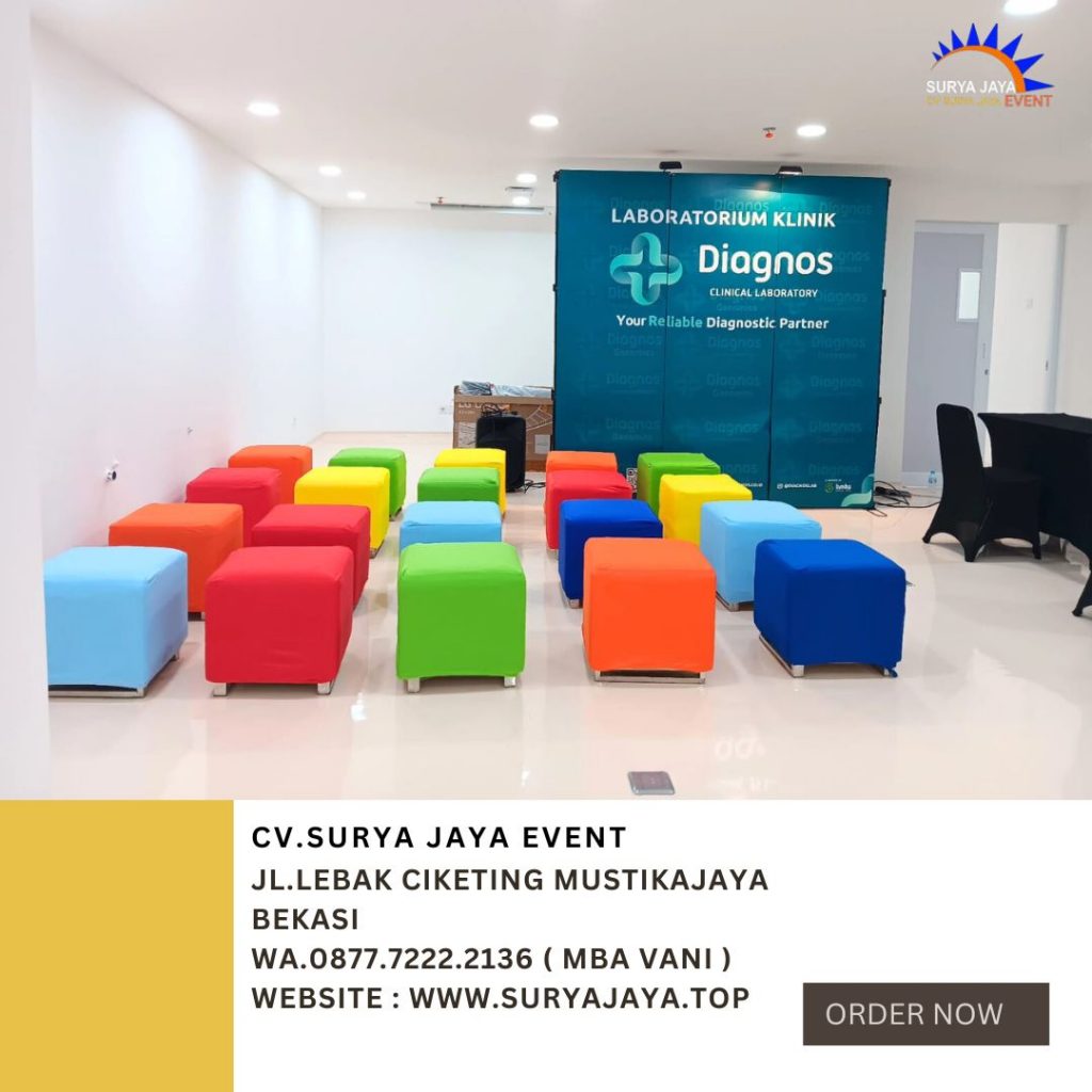 Sewa Puff Single Warna-warni Jakarta