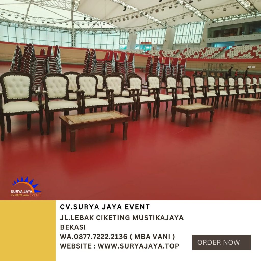 Rental Arm Chairs VIP Kayu Jati Jakarta Selatan