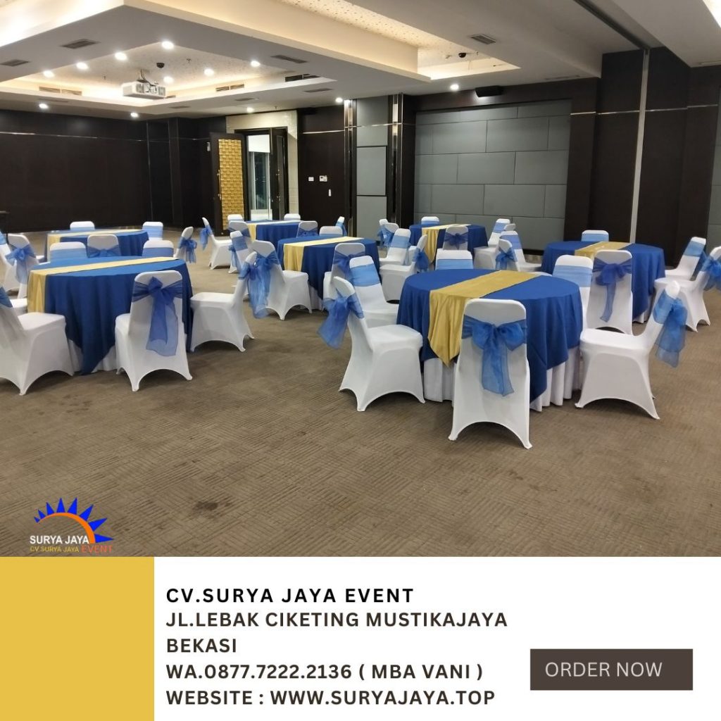 Sewa Meja Kursi Venue Plaza Jamsostek Jakarta