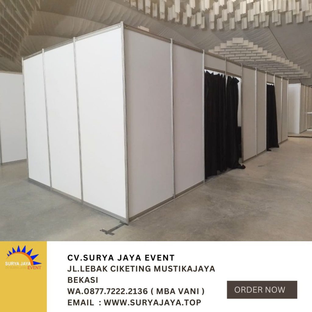 Jasa Sewa Partisi Kamar Pintu Tirai jakarta
