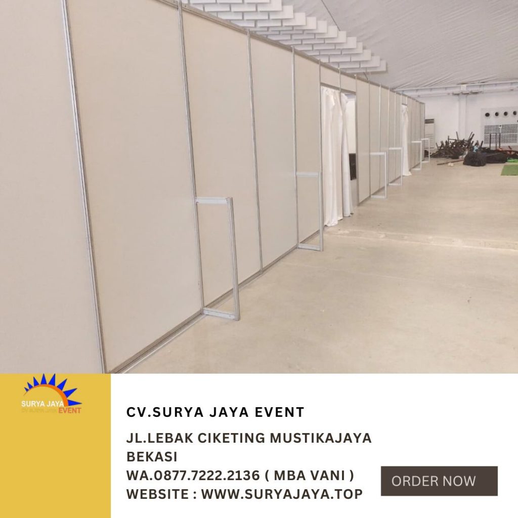 Jasa Sewa Partisi Kamar Pintu Tirai jakarta
