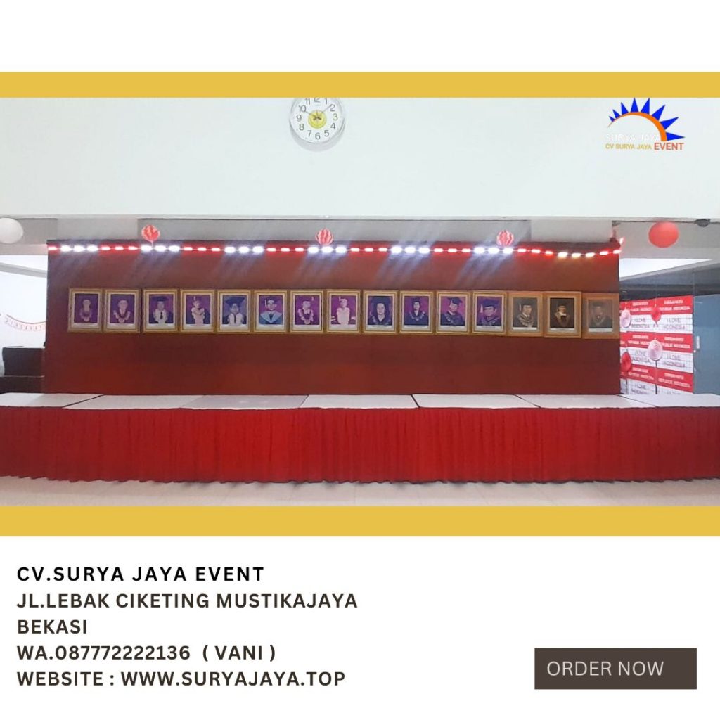 Rental Meja Kotak Setting Letter T Rawamangun Jakarta Timur