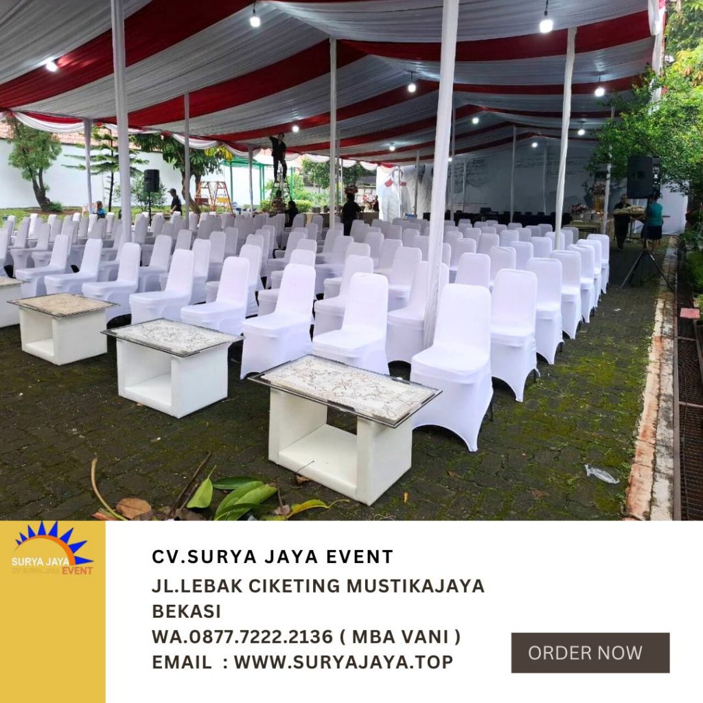 Sewa Tenda Merah Putih, Meja, Kursi, Panggung Dan Backdrop jakarta
