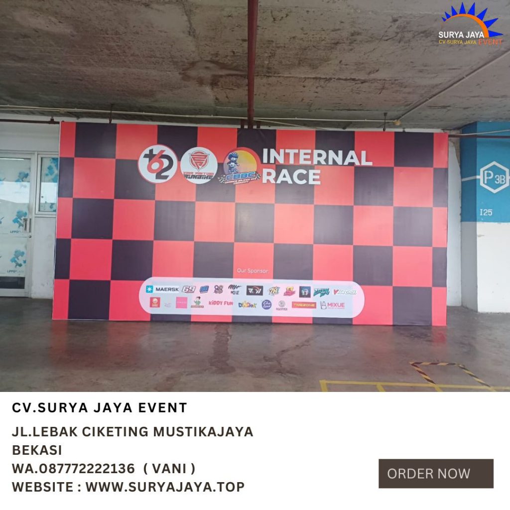 Sewa Tenda Merah Putih, Meja, Kursi, Panggung Dan Backdrop jakarta