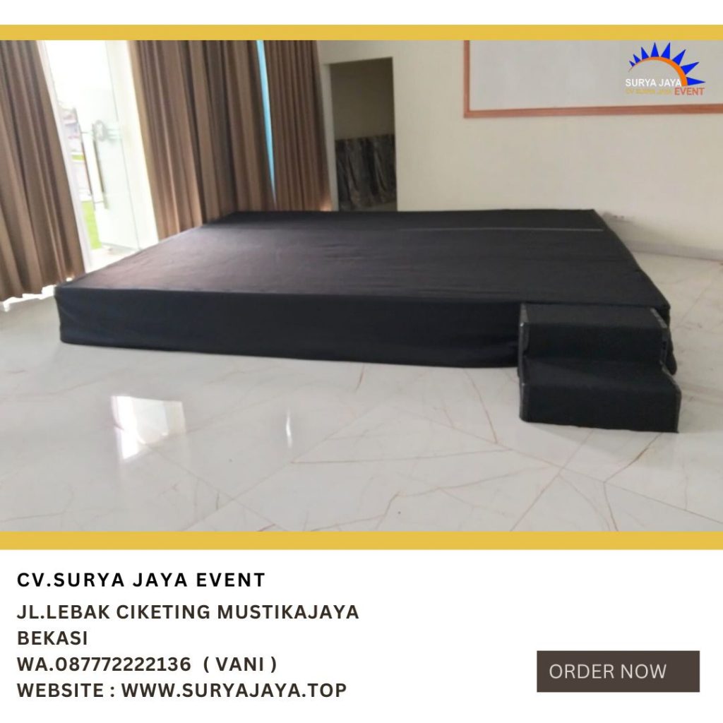 Sewa Tenda Merah Putih, Meja, Kursi, Panggung Dan Backdrop jakarta