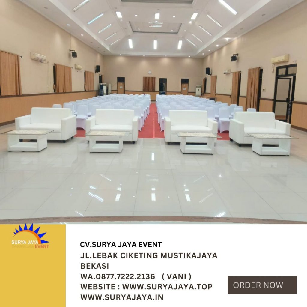 Jasa Sewa Sofa Single, Double Dan Triple Hitam Putih Jakarta