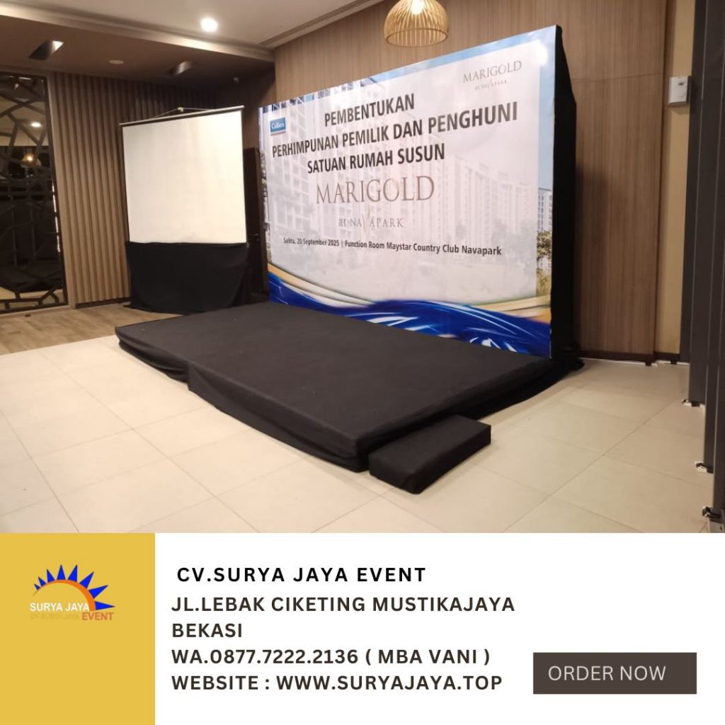Rental Backdrop Dan Panggung Area Jakarta Siap Antar Dan Pasang