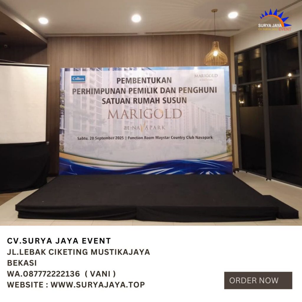 Rental Backdrop Dan Panggung Area Jakarta Siap Antar Dan Pasang