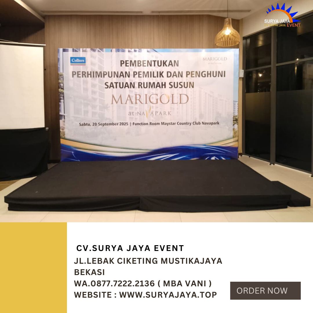 Rental Backdrop Dan Panggung Multiplek Costumize Jakarta – Surya Jaya ...